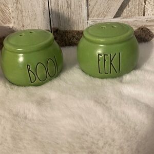 Rae Dunn Halloween Boo & Eek Shakers